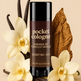 Pocket Cologne Scent No. 1013 with vanilla orchids and tobacco leaf